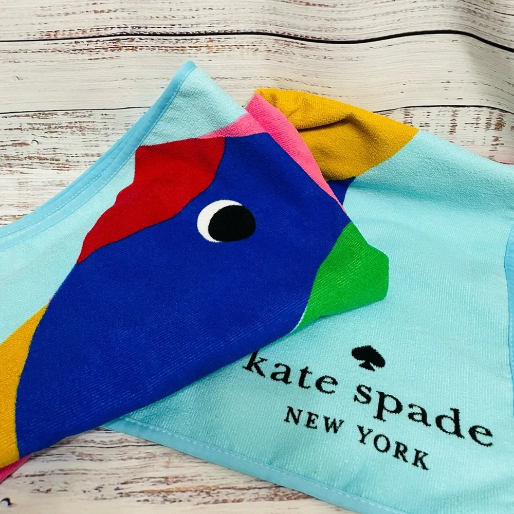 NWT Kate Spade Tropical Fish Beach Towel - Picture 3 of 4